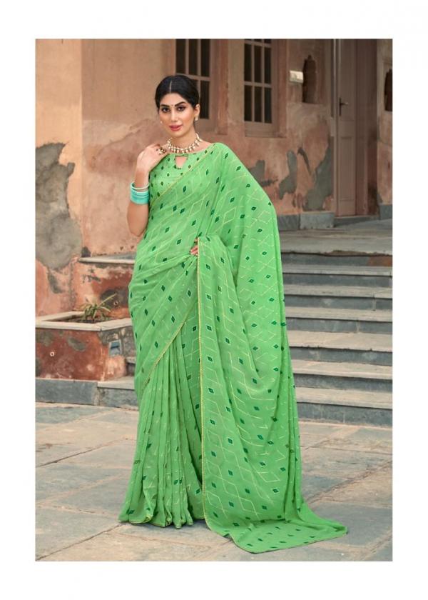 Kashvi Aarini Fancy Wear Georgette Designer Saree Collection